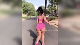 Sexy Shorts: You’re mowing the grass and she runs by doing this.. what you doing? #2