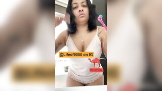 Booty Clapping: Kali Brush Teeth #4