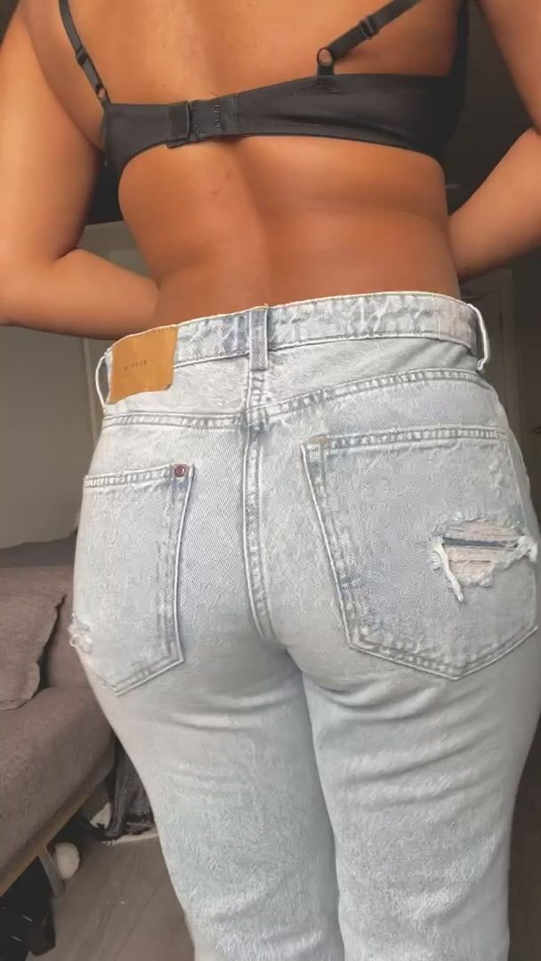 My jeans are comfy, but birthday suit is comfier