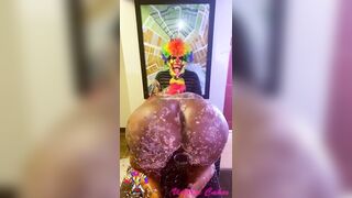 Big Black Ass: When she the actual cake for your bday #3