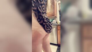 Booty flash for Hump Day!