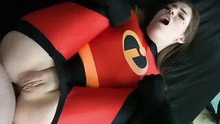 AssJob: Violet from incredibles gets fucked in the ass #2