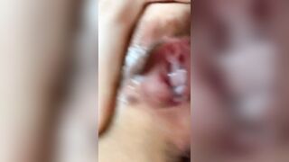 Asshole: [18f] Watch with sound to hear me say hello as I spread my Japanese holes for you... #3