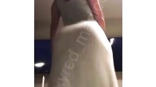 Ass Claping: Sexy red ass clapping #4