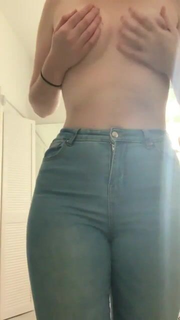 Skinny jeans can hide a lot