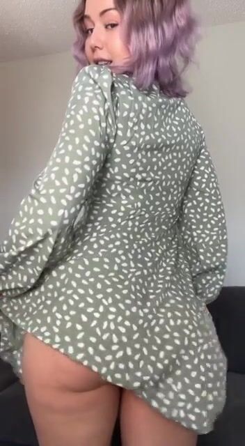 I have a bad habit of wearing this dress with no panties