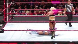 Alexa Bliss’s Booty: Alexa squeezing her ass (upscaled) #4