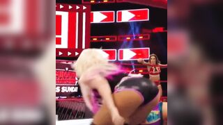Alexa Bliss’s Booty: Alexa Bent Over #2