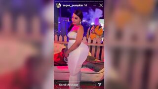 Pumpkin bubble ass. She is ⛽️