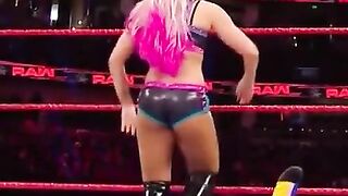 Alexa Bliss’s Booty: The Goddess Alexa Bliss ass jiggles as she easily degrades the boss Sasha Banks #4
