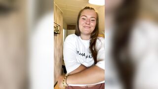 Small Tits and Big Ass: Ready to run your tongue all over my tits [STBA] #3