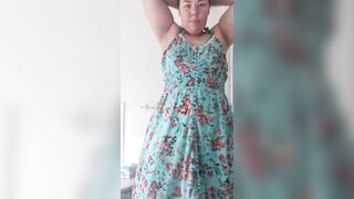 My dress doesn't stay on for long