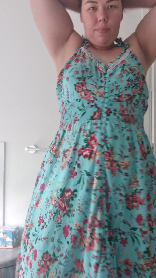 My dress doesn't stay on for long