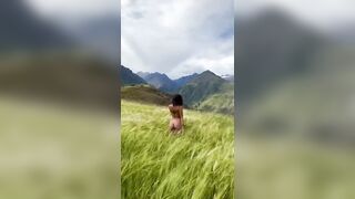 Small Tits and Big Ass: Get your butt into nature [STBA] #4