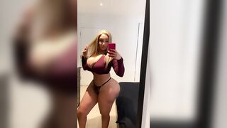 Fake Ass: So big you can see it from the front #3