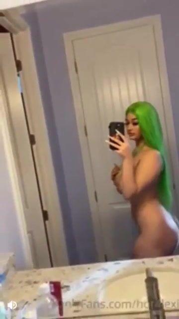 Green hair