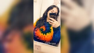 I miss traveling and flashing my huge tits in the airplane bathroom!