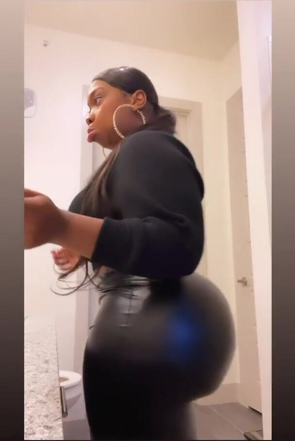Insane ass like this is the reason why I choose BBLs. every woman should have an ass like this