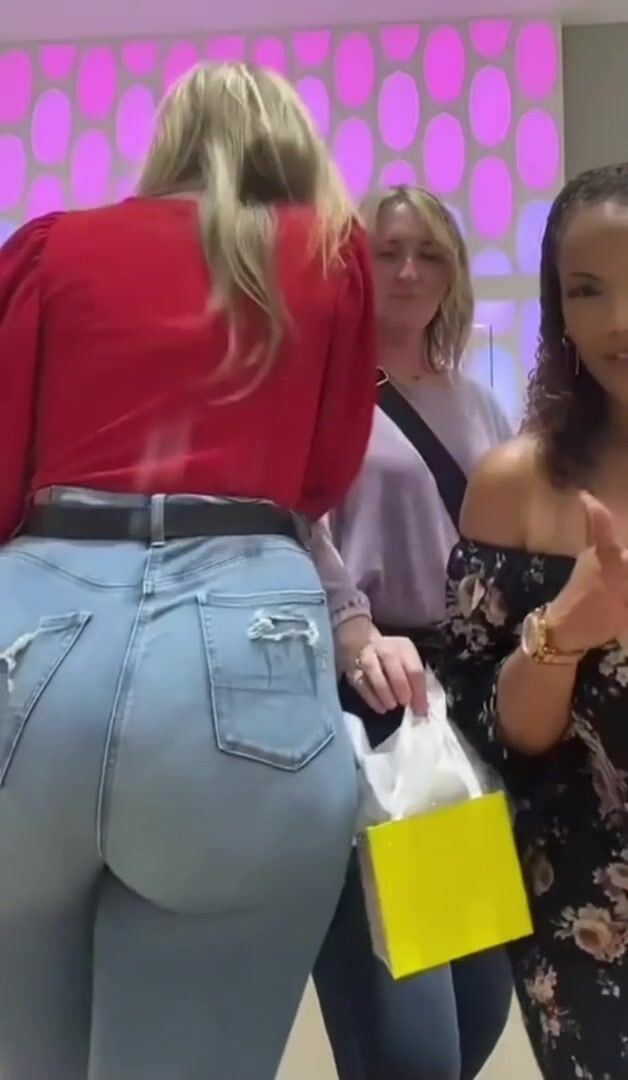 Lots of volume in those jeans