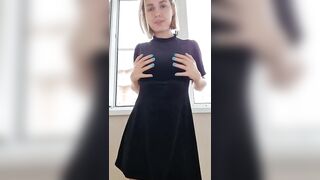 Phat Ass White Girls: sometimes I love to wear modest dresses, but you know... #4