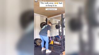 It's the shirt swallowed between those thick cheeks that gets me