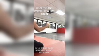 Getting In A Good Stretch Before Workout