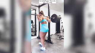 Fitness Butts: Savannah Prez Squats #2