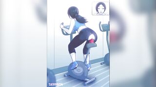 Super Duper Ass: Wii Fit Trainer Cardio #3