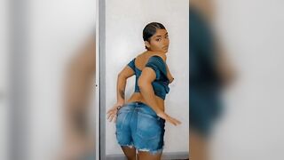 Black Girls' Bubble Butts: Your view after our date, before you fuck me #4