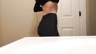 Butt Plugs: Do you like what I hiding under my work clothes? #1