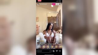 Big Donkey Booties: Name top left, she ain’t active on OF but she get on live and do this every other week #2